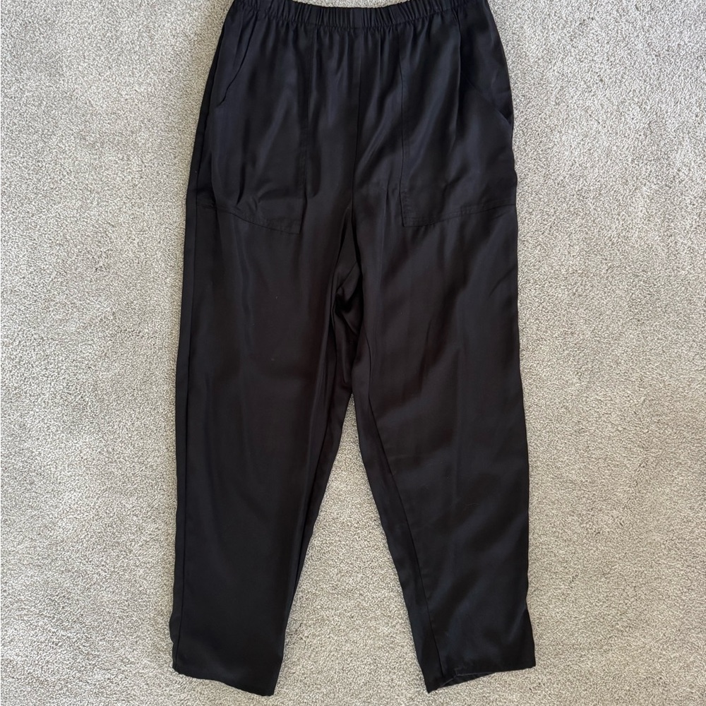 Hackwith Design House Black Easy Tapered Pant